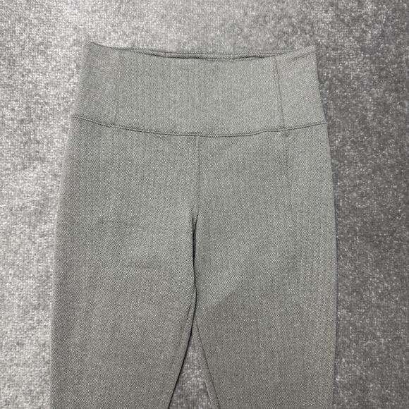 Athleta Pants Womens XS Gray Delancey Herringbone Tight Slim Mid Rise Athleisure - Picture 2 of 11